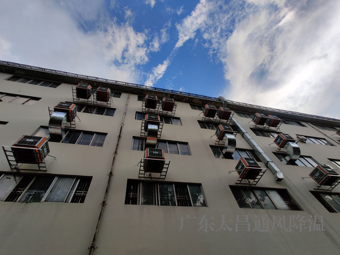 紡織廠環(huán)保空調通風降溫工程