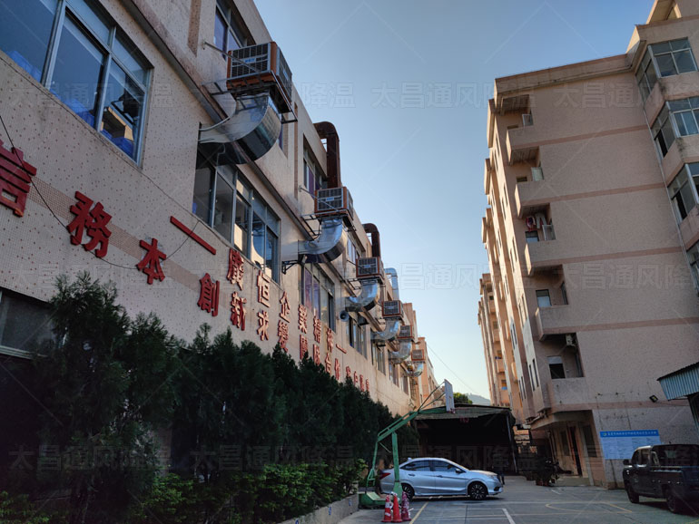 印刷車間太熱如何降溫？一種降溫方法讓車間快速涼爽