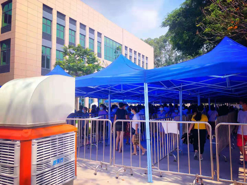 全民抗疫，我們?cè)谛袆?dòng)，潤東方環(huán)?？照{(diào)助力抗疫一線
